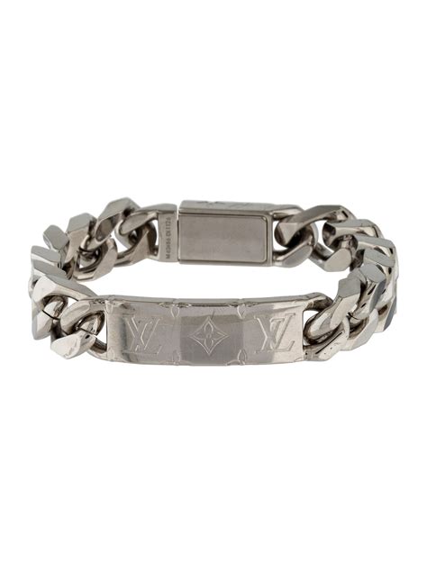 louis vuitton damier chain bracelet|Louis Vuitton men's leather bracelets.